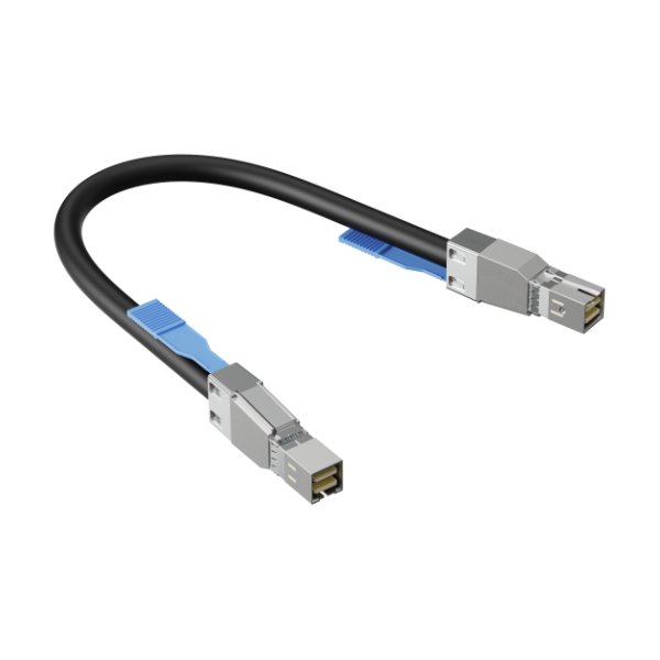 Ext. mini SAS HD 4X 36Pos DAC Cable / SFF-8644 / SAS 3.0 12Gbps 1