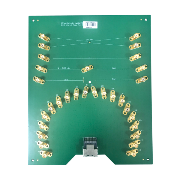 Int. mini SAS 4i SI Fixture Board / SAS 2.0