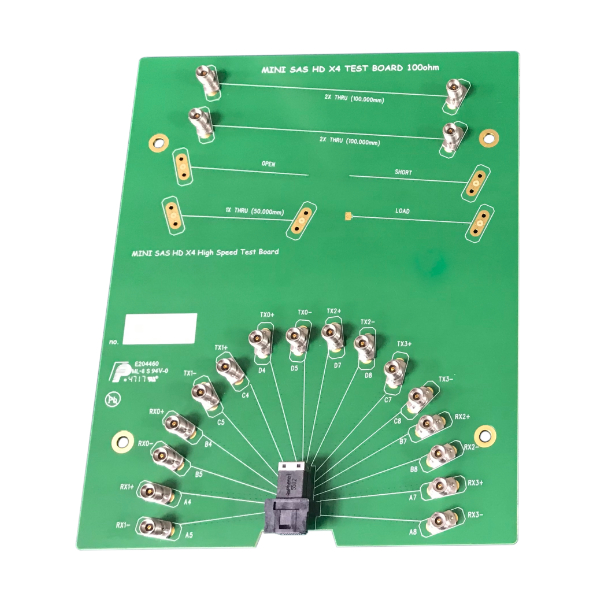 Int. mini SAS HD 4i SI Fixture Board / SAS 3.0