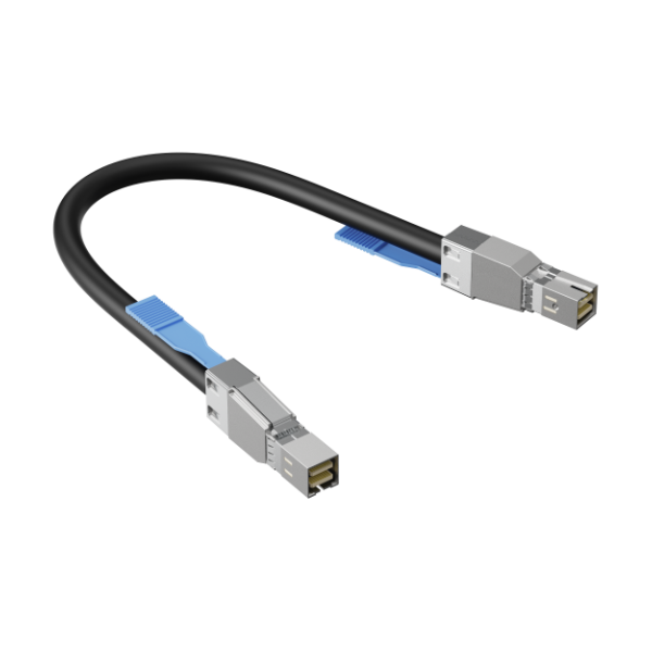Ext. mini SAS HD 4X 36Pos DAC Cable / SFF-8644 / SAS 3.0 12Gbps
