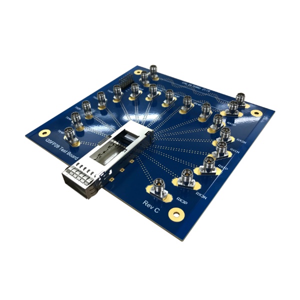 QSFP28 SI Fixture Board