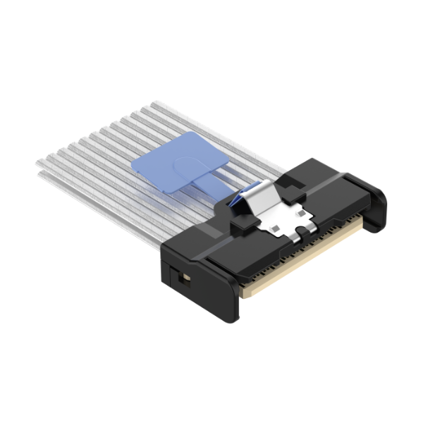 Mini Cool Edge IO(MCIO) 8i 74Pos STR Cable / PCIe Gen 5.0 32GT/s / PCIe Gen 6.0 56GT/s and PAM4 112GT/s